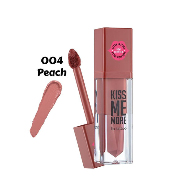 Flormar Matte Liquid Lipstick, Long-Lasting, Smudge-Proof, 004 Peach