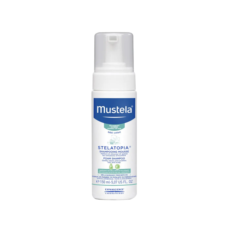 Mustela Stellatopia Foaming Baby Shampoo, Sulfate-Free, 150ml