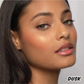 The Balm Fire Night Blush and Highlighter Duo, Peach and Bronze Shades, 2 Piece Set