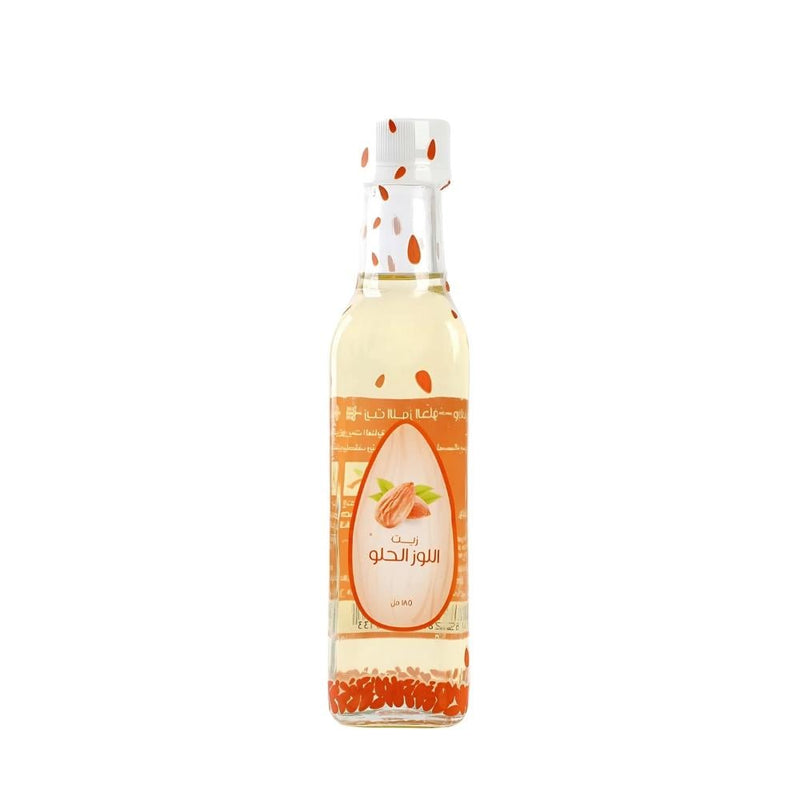 The Kreshan Sweet Almond Oil for Hair and Skin, Moisturizing, 185 ml