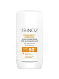 Top Rated Face Sunscreen SPF50+ Dark Spot Control Fluid Sinoz 50ml