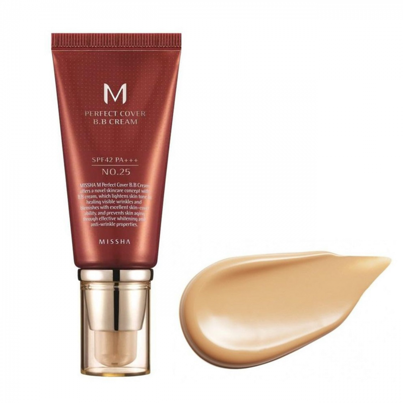 Missha BB Perfect Cover Foundation SPF 42 PA+++ Shade 25 50ml