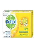 Dettol Refreshing Antibacterial Soap Bar with Citrus Scent - 165g