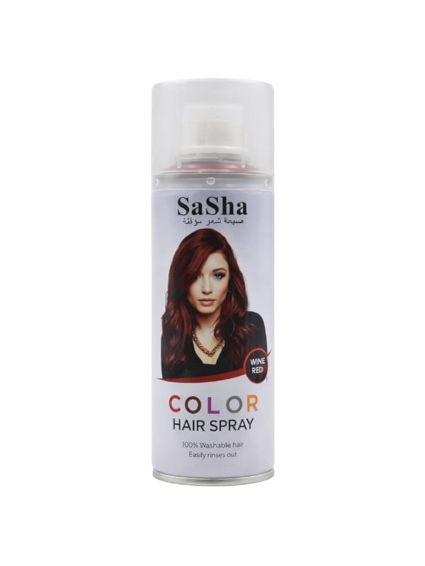 Sasha Temporary Hair Color Spray Chestnut - 130 ml