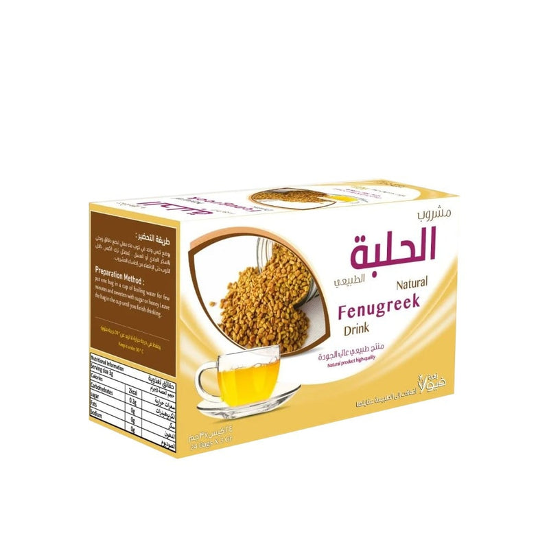 Flowers Viola Fenugreek Drink for Natural Health Support, 24 Sachets