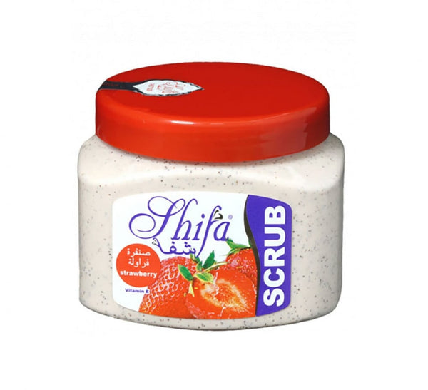 Shifa Strawberry Scrub Exfoliating Face and Body Treatment 500ml