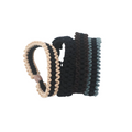 Basic Care Elastic Hair Ties 4-Pack Assorted Colors Model 3447