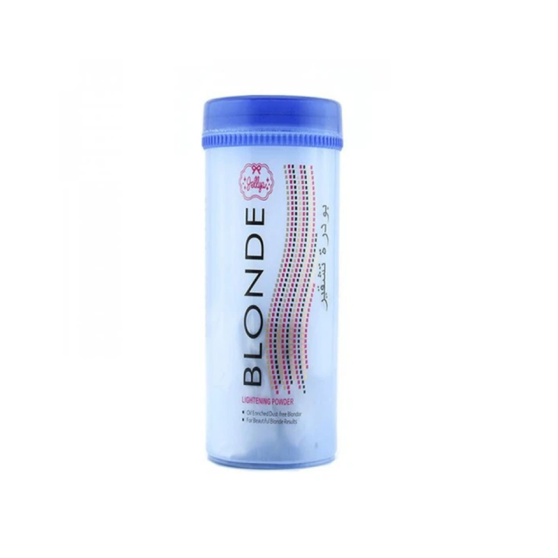 Gellyz Hair Bleaching Powder, Blue, 400g, 7 Levels Lift, Dust-Free