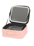 Salon System Makeup Bag with Mirror - Pink