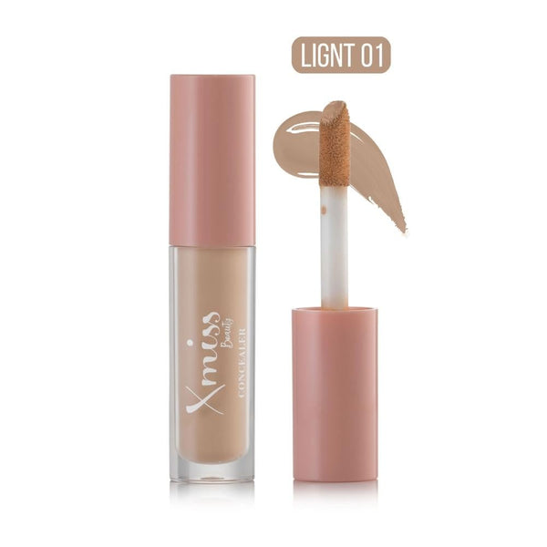 Xmiss Beauty Concealer, High Coverage, Long-Lasting, Shade 01 Light