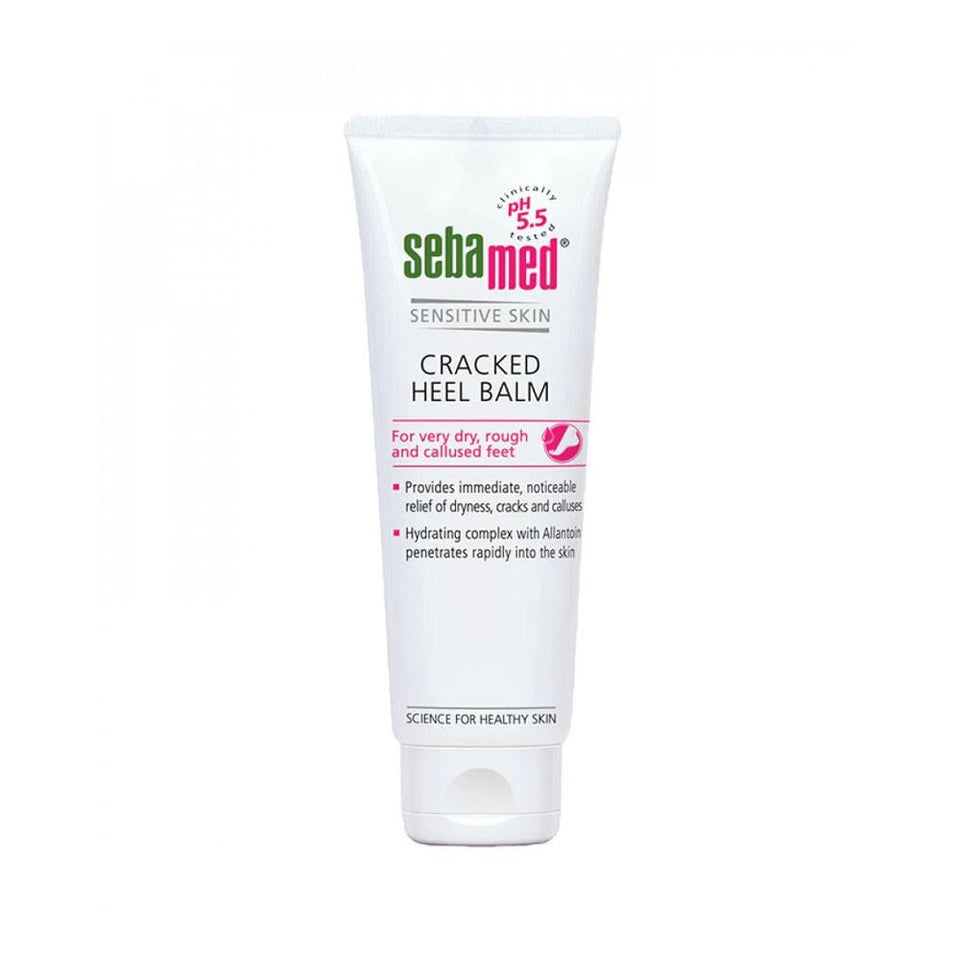 Sebamed Cracked Heel Balm for Dry & Rough Feet Moisturizing & Repairing 75ml