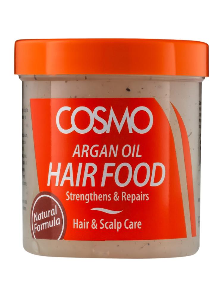 Cosmo Argan Oil Hair Food Formula - Strengthens & Repairs Dry, Frizzy Hair - 170ml