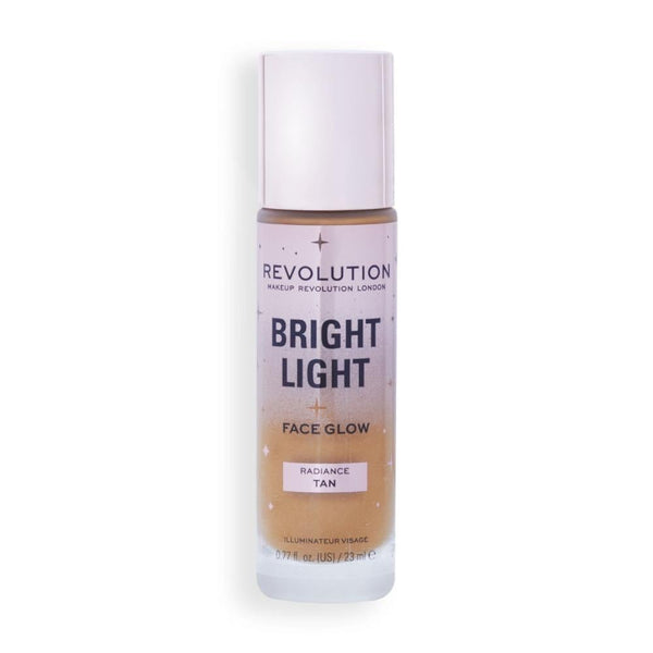 Revolution Liquid Highlighter Bright Light Face Glow Radiance Tan 15ml