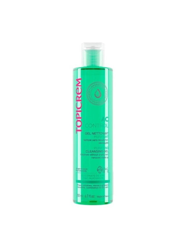 Best Cleansing Gel Purifying Oily Skin Topicrem 200ml