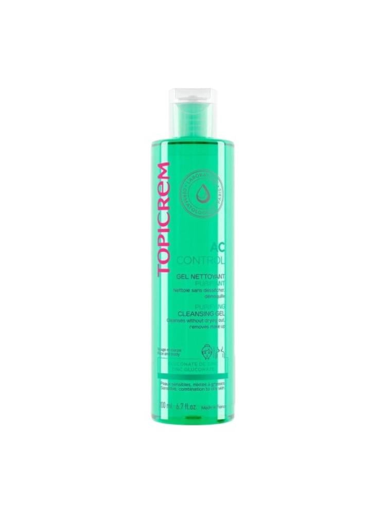 Best Cleansing Gel Purifying Oily Skin Topicrem 200ml