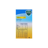 Vicks Throat Lozenges Lemon Mint Flavor Soothes Coughs & Sore Throats 40g