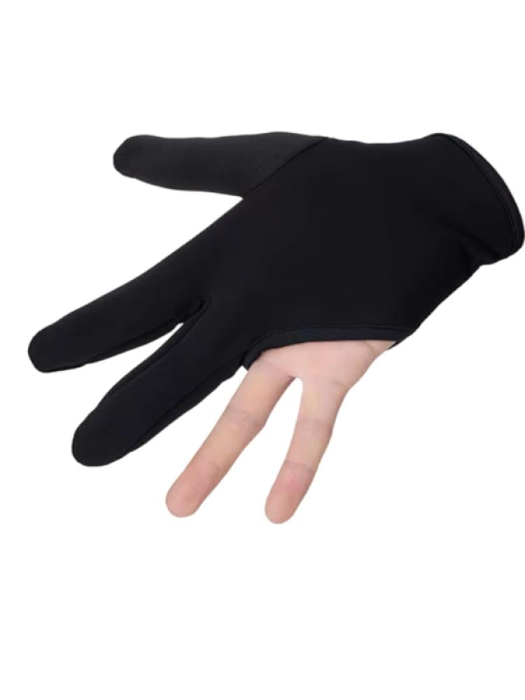 Thermal Protection Gloves Heat Resistant Finger Protectors Black Hair Styling 1 Pair