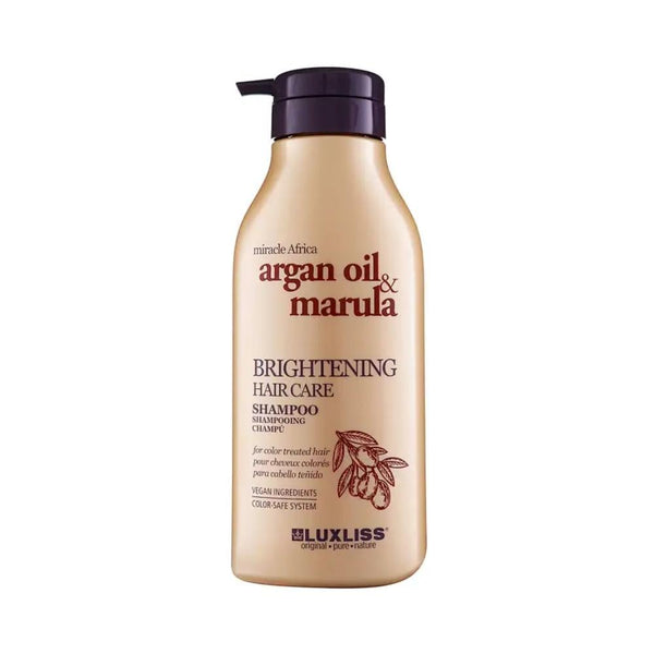 Luxliss Miracle Africa Shampoo with Argan & Marula Oil for Shine, 500ml