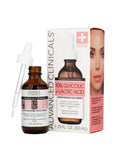 Exfoliating Face Serum with 10% Glycolic Acid by Advanced Clinicals 52ml