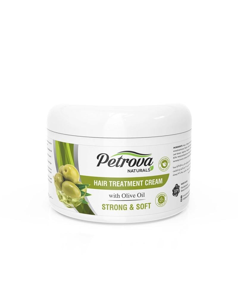 Hair Treatment Cream Olive Oil Repairing Environmental Protection Petrova 500ml
