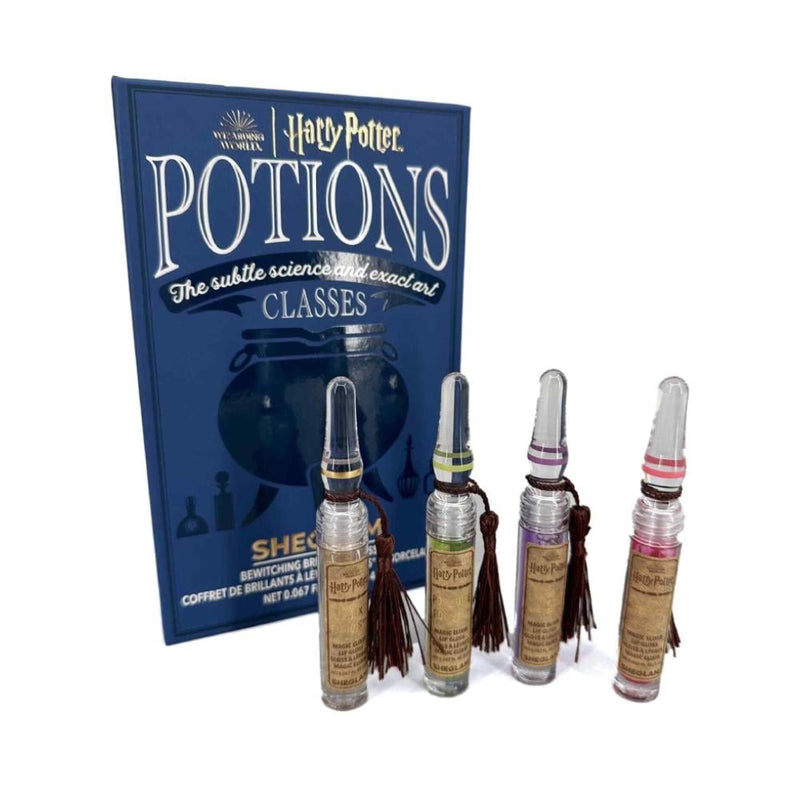 Sheglam Harry Potter Potions Class Lip Gloss Set, 4-Piece, Moisturizing
