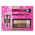 Revolution Contour Kit 5-Piece Set with Cream Stick, Contour Pencil, and Brushes