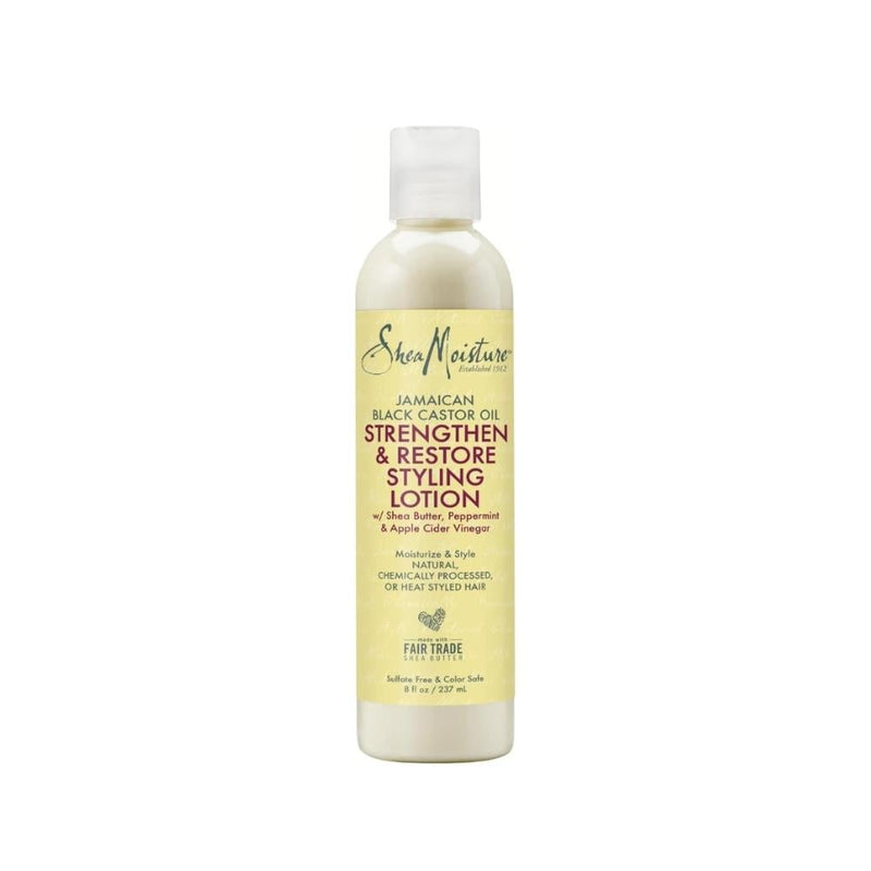 Shea Moisture Jamaican Black Castor Oil Styling Lotion for Strengthening Hair, 237ml