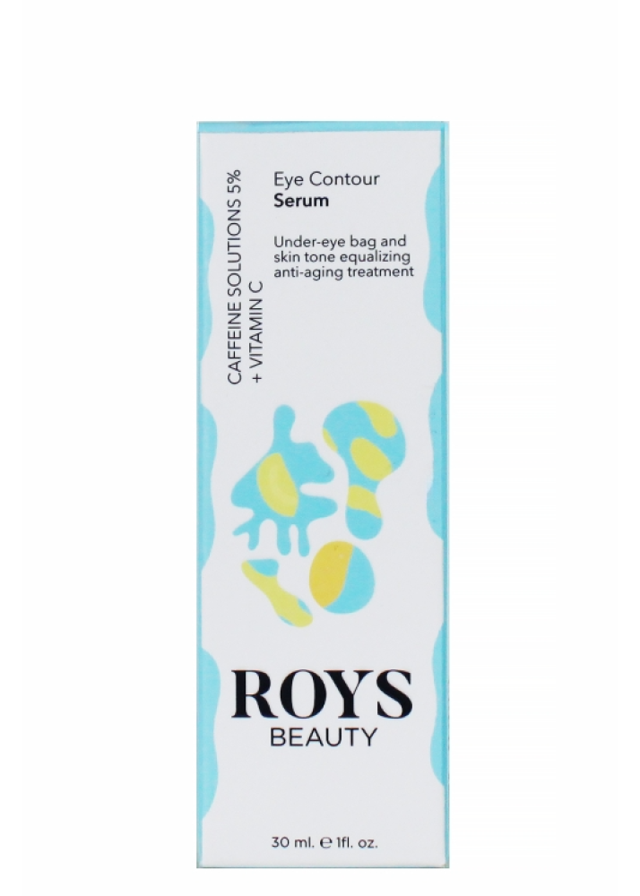 Caffeine Eye Serum Vitamin C Dark Circles Roys Beauty 30ml