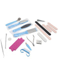 Salon System 18-Piece Stainless Steel Pedicure Set