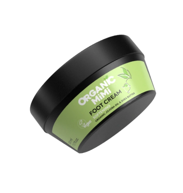 Best Foot Cream for Cracked Heels Jojoba Oil Shea Butter Softening Organic Mimi