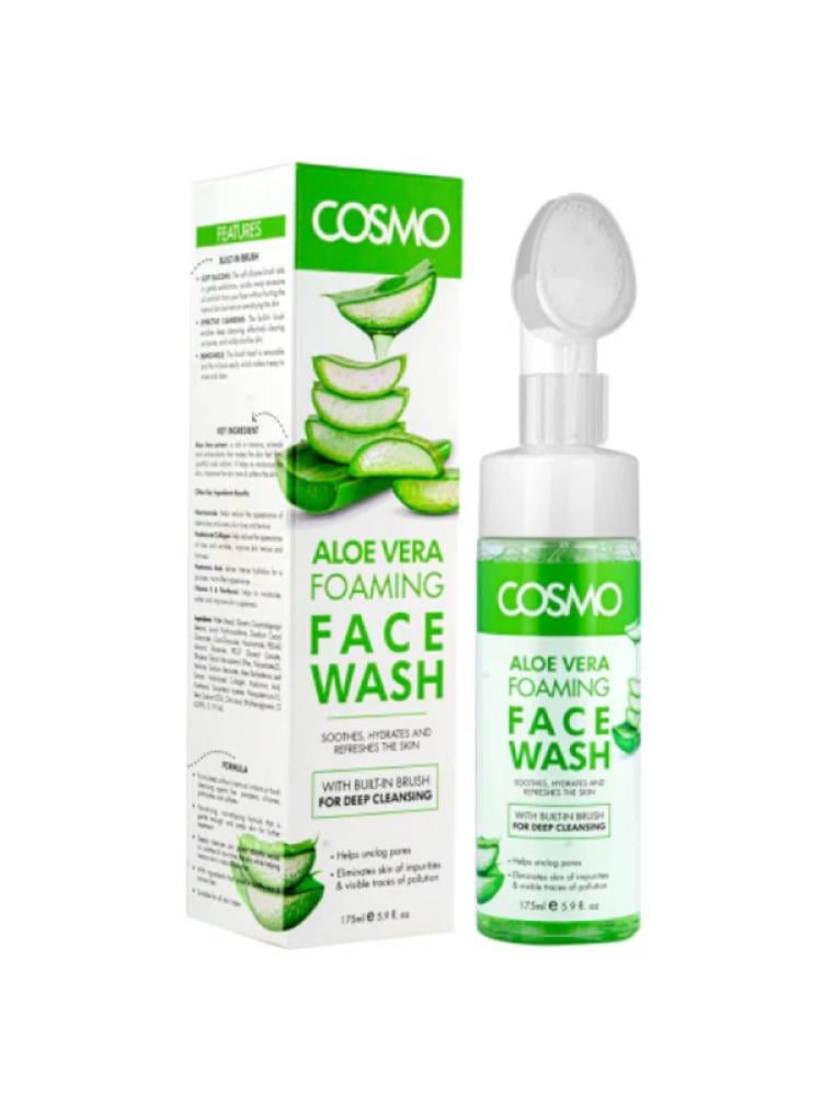 Foaming Face Wash Aloe Vera Hydrating Gentle Cosmo 175ml