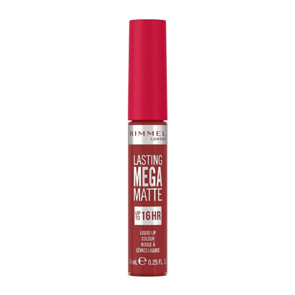 Matte Liquid Lipstick Moisturizing Formula Fire Starter 500 Rimmel 7ml