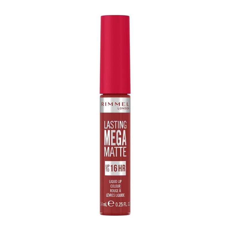Matte Liquid Lipstick Moisturizing Formula Fire Starter 500 Rimmel 7ml
