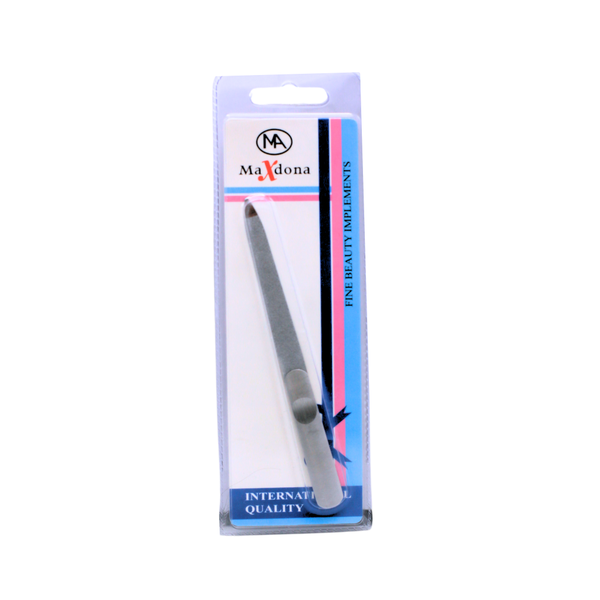 Maxdona Stainless Steel Nail File for Natural and Artificial Nails