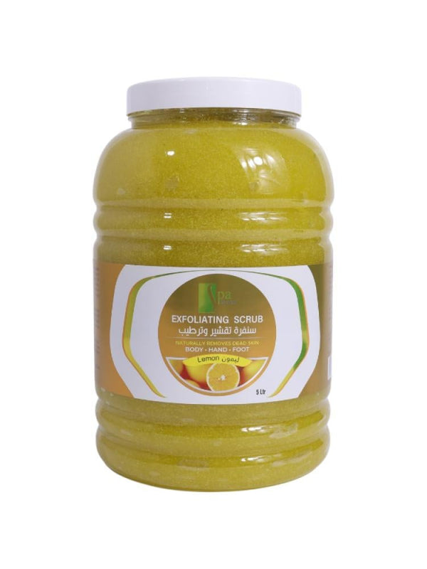 Spa System Lemon Exfoliating Body Scrub - 5 Liters