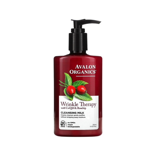 Avalon Organics Cleansing Milk Coenzyme Q10 Hyaluronic Acid 251ml
