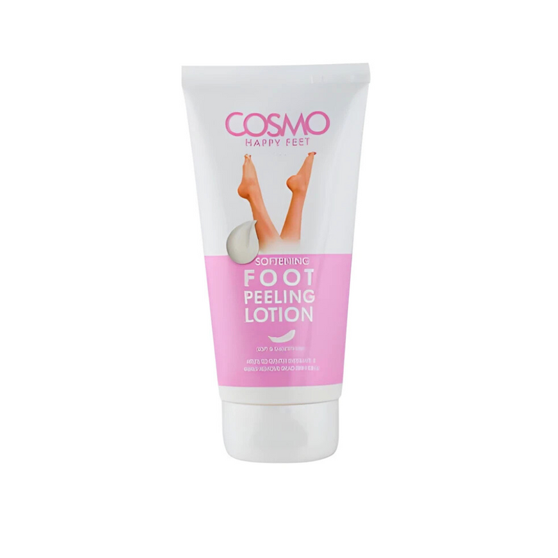 Cosmo Exfoliating Foot Lotion Vitamin E Urea Softening Hydration 150ml