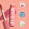 Matte Liquid Lipstick Full Coverage Long-Lasting Meltz 4.2g CRM007