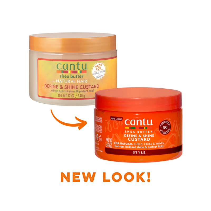 Cantu Shea Butter Custard for Natural Hair, Curl Definition, 340g