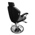 Salon System Chiron Women's Hair Cutting and Makeup Chair - Black