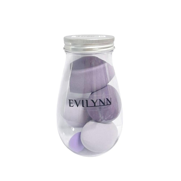 Evilynn Makeup Sponge Set 5 Pieces Multi-Purpose Blending