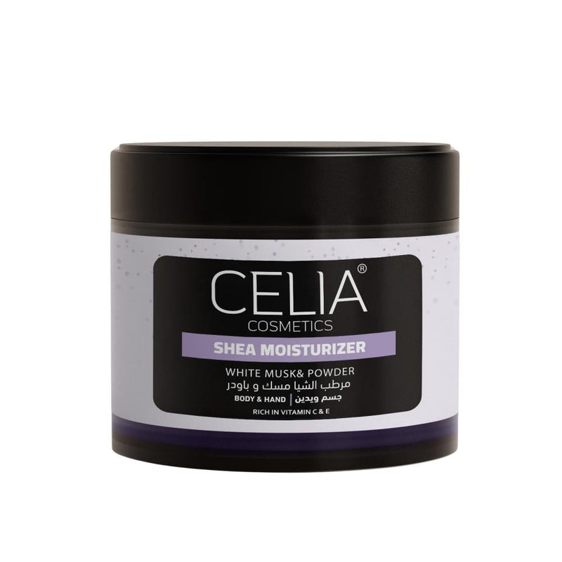 Best Body Lotion Shea Moisturizer White Musk Powder CELIA 300g