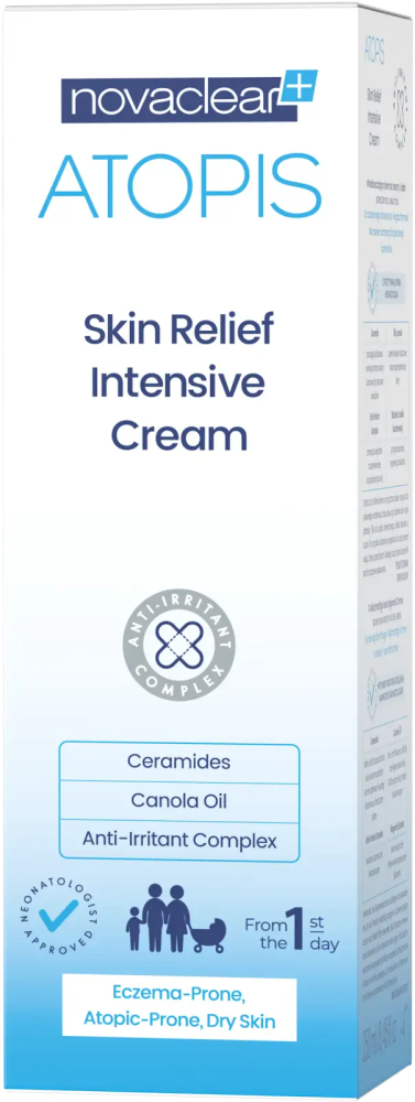 Intensive Hydrating Body Cream for Dry Sensitive Skin Novaclear 250ml
