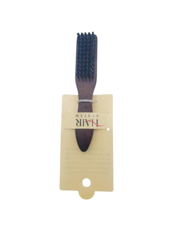 Hair System Wooden Styling Brush with Dense Bristles
