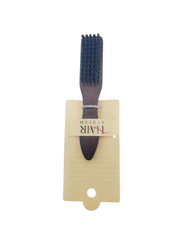 Hair System Wooden Styling Brush with Dense Bristles