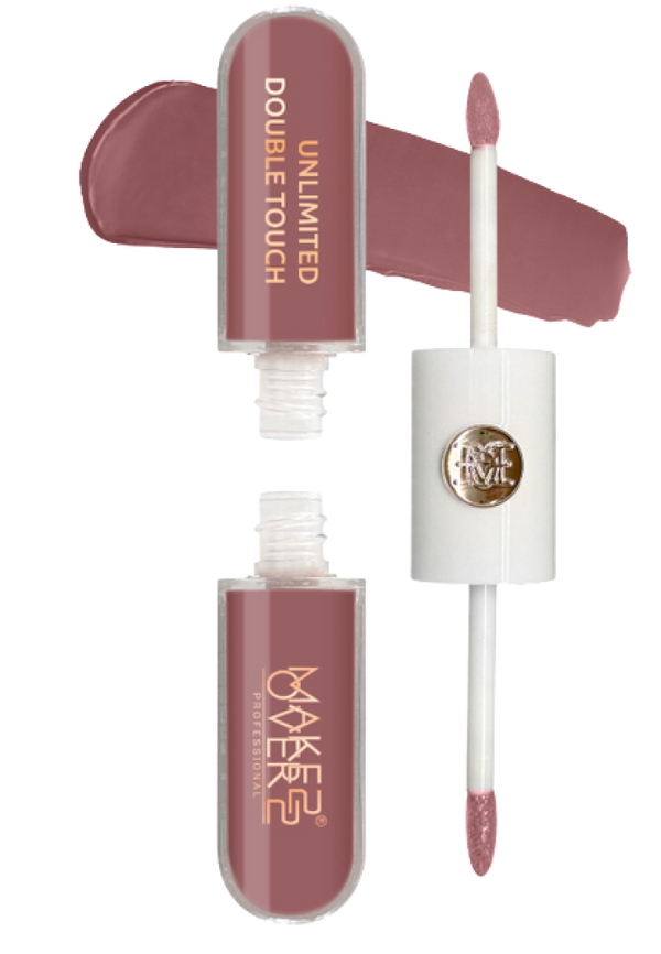 Unlimited Double Touch Lipgloss 09 Radiant Shine Long Wear Make Over22 6ml