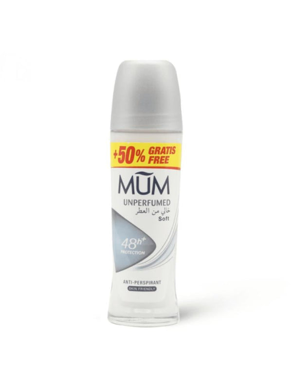 Unscented Roll On Deodorant Mum 75ml