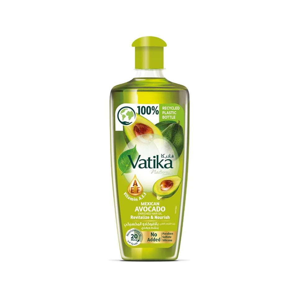 Vatika Mexican Avocado Hair Oil Revitalizes & Nourishes Hair 300ml