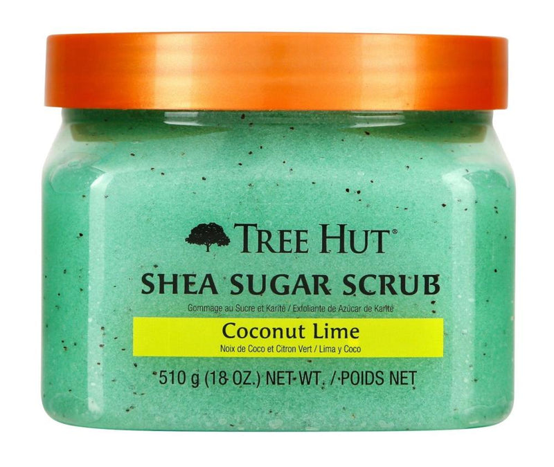 Coconut Lime Shea Sugar Scrub Exfoliating Body Care Tree Hut 510g