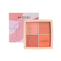 Neferti Blush Palette 001, 4-Shade Face Makeup